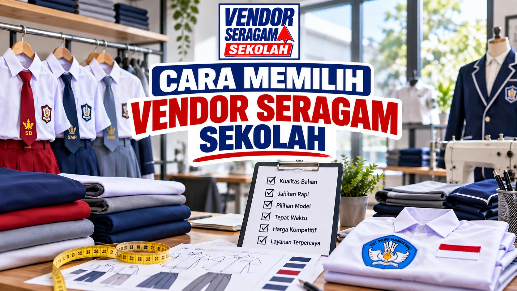 Cara Memilih Vendor Seragam Sekolah