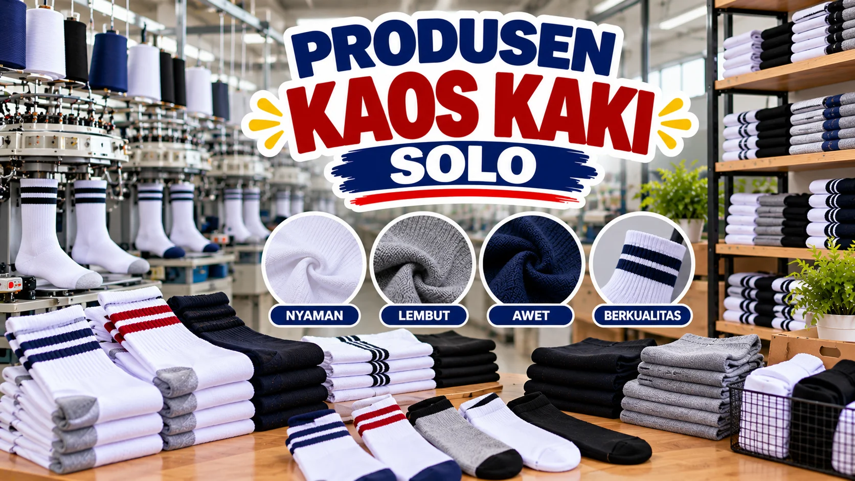 Produsen Kaos Kaki Solo