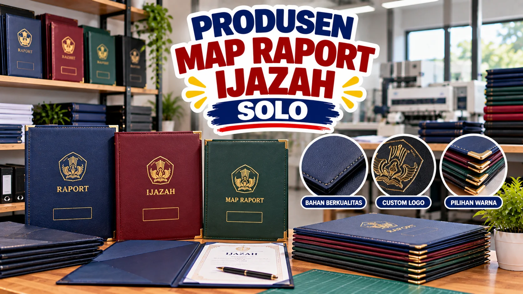 Produsen Map Raport Ijazah Solo
