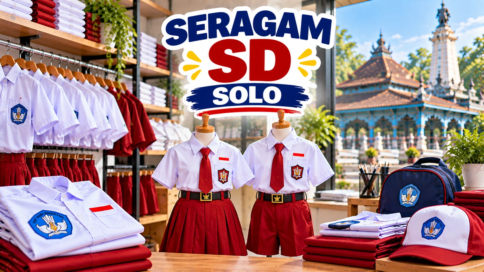 Vendor Seragam SD Solo