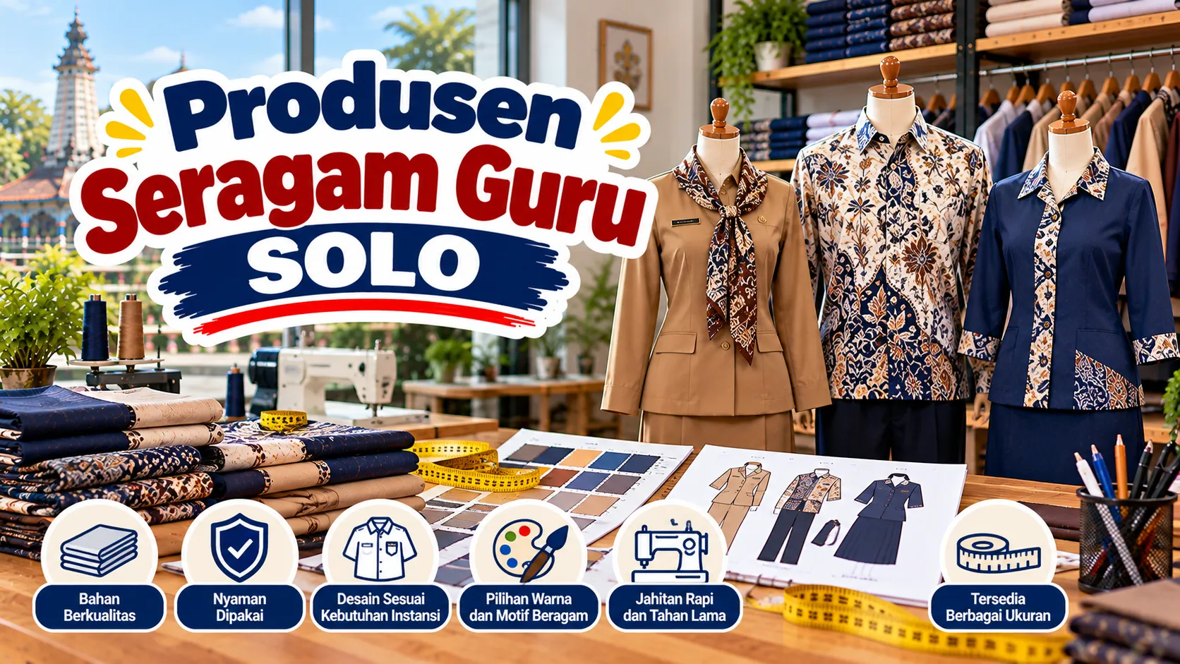 Produsen Seragam Guru Solo