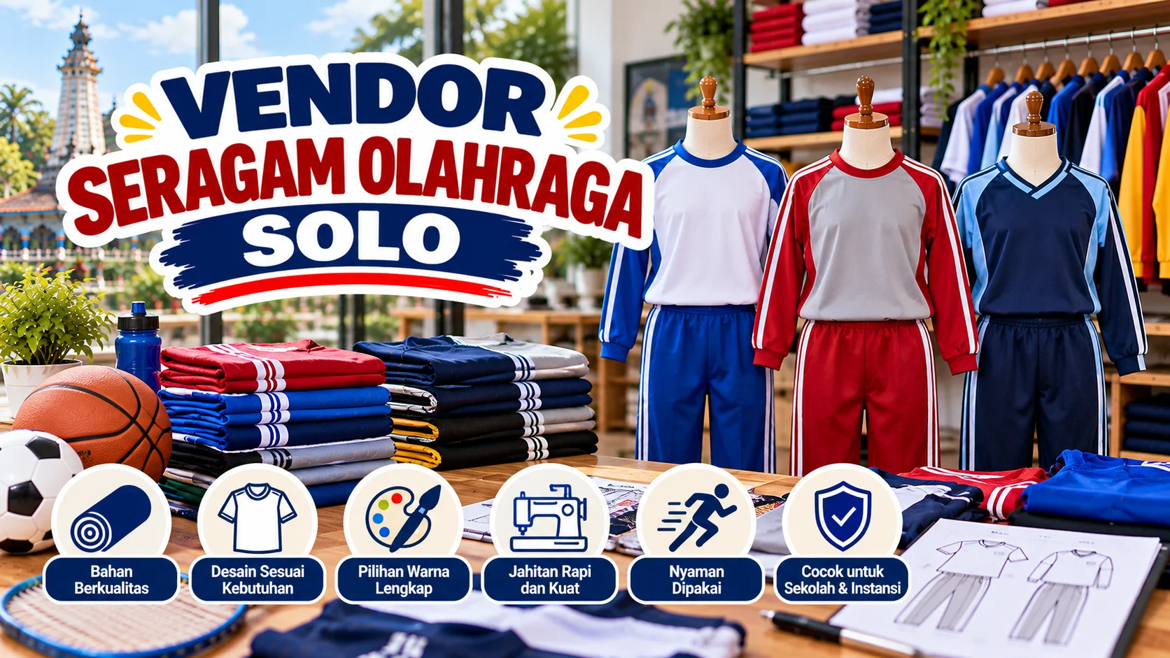Vendor Seragam Olahraga Solo